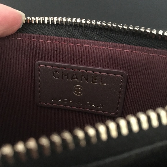 Authentic Chanel Zip Pouch Wallet - Picture 8 of 9